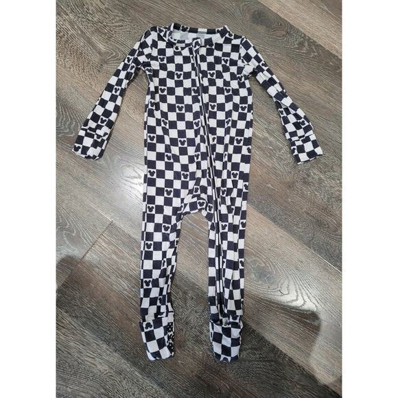 Sweet Baby Co. Disney Mickey Mouse Bamboo Baby Sleeper One Piece 12-18 months #4 - Picture 1 of 4